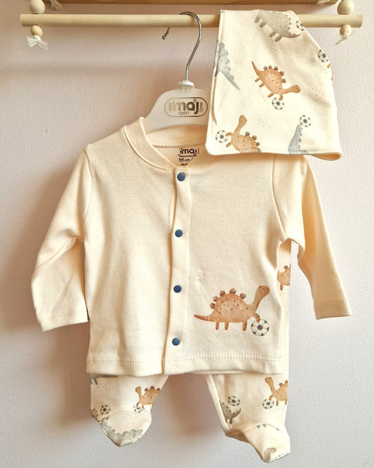Nyfødt sett 5 deler - Dinosaur