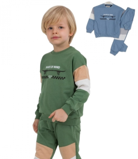 Bukse- og gensersett gutt