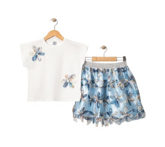 Topp- og skjørtsett