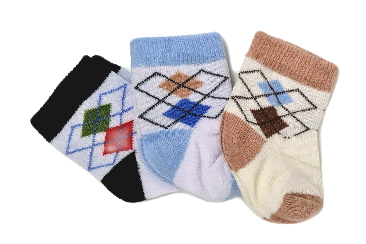 Babysokker argyle