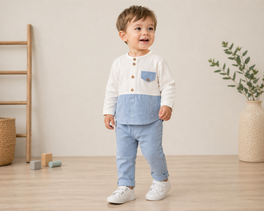 Bukse- og skjortesett - Sommer