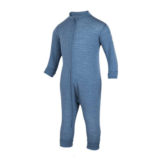 Janus Lekedress ull - Babywool Blå